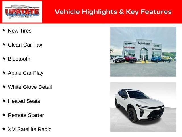 used 2024 Chevrolet Trax car, priced at $23,798