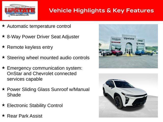 used 2024 Chevrolet Trax car, priced at $22,577