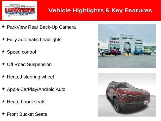 used 2021 Jeep Cherokee car, priced at $24,799