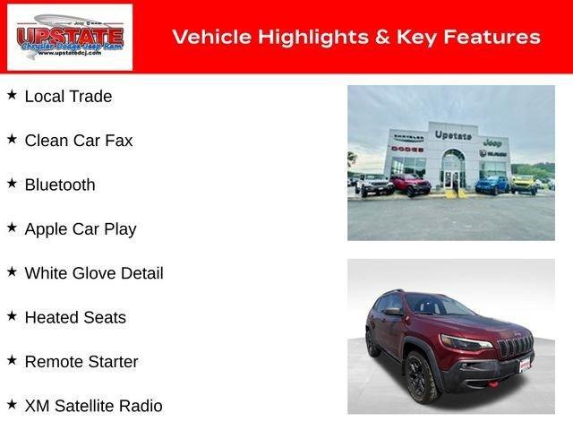 used 2021 Jeep Cherokee car, priced at $24,998