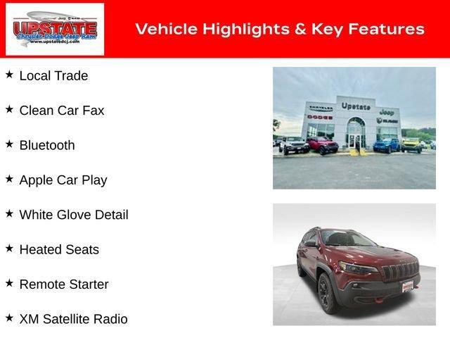 used 2021 Jeep Cherokee car, priced at $24,799