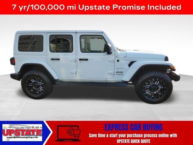 used 2021 Jeep Wrangler Unlimited car, priced at $33,975