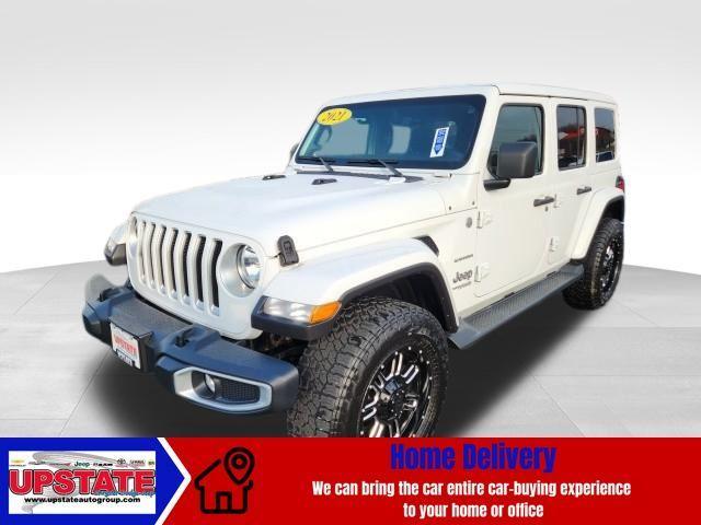 used 2021 Jeep Wrangler Unlimited car, priced at $34,183