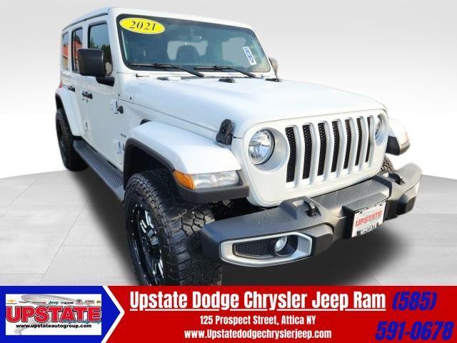 used 2021 Jeep Wrangler Unlimited car, priced at $34,183