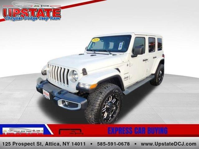 used 2021 Jeep Wrangler Unlimited car, priced at $34,684