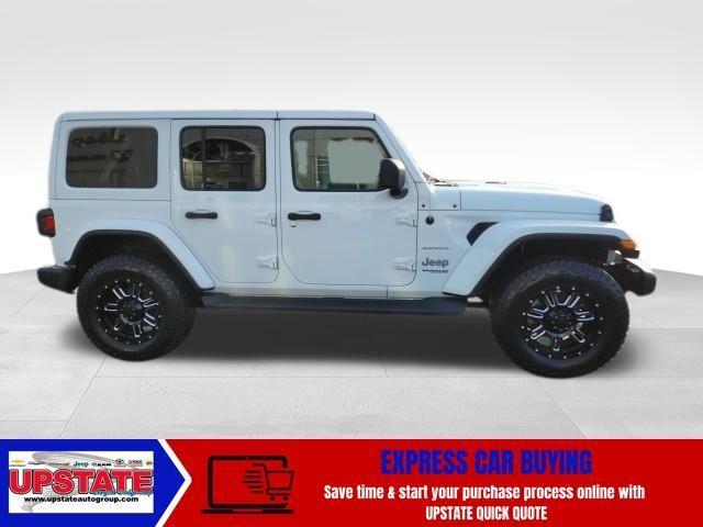 used 2021 Jeep Wrangler Unlimited car, priced at $34,183