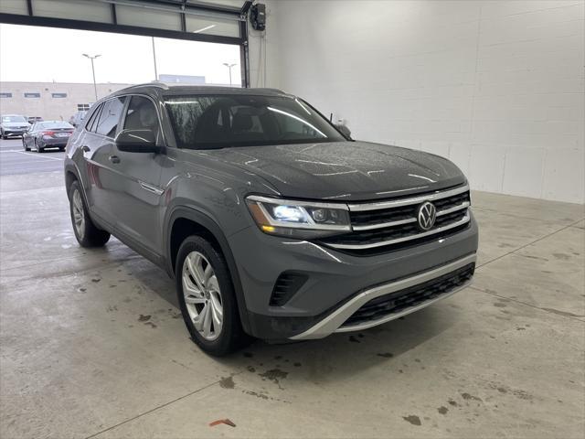 used 2021 Volkswagen Atlas Cross Sport car, priced at $30,375