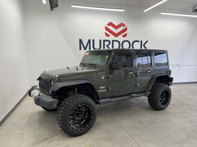 used 2015 Jeep Wrangler Unlimited car, priced at $21,999