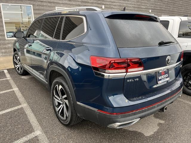 used 2021 Volkswagen Atlas car, priced at $36,990