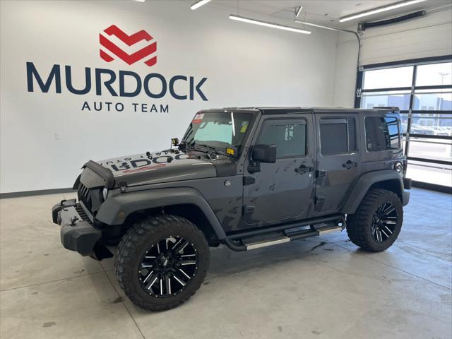 used 2017 Jeep Wrangler Unlimited car, priced at $18,999