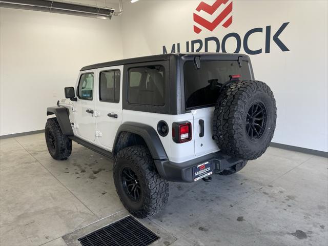 used 2021 Jeep Wrangler Unlimited car, priced at $30,750