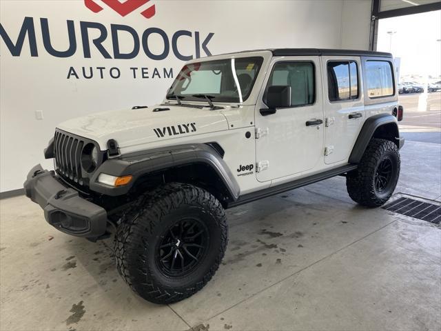 used 2021 Jeep Wrangler Unlimited car, priced at $30,750