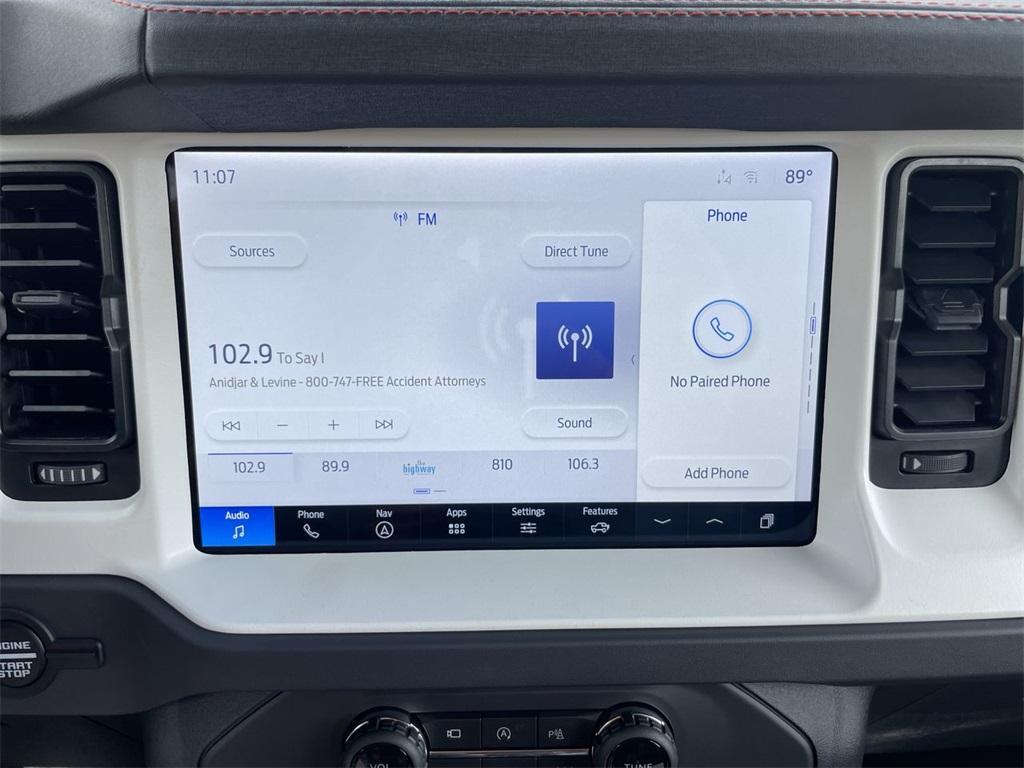 new 2025 Ford Bronco car, priced at $75,052