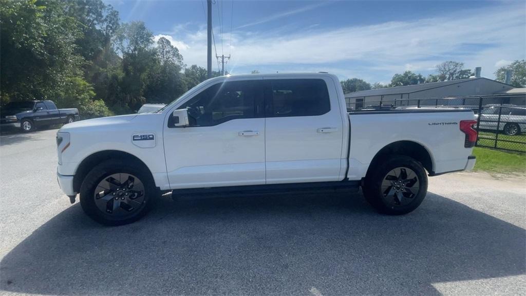 new 2025 Ford F-150 Lightning car, priced at $73,765