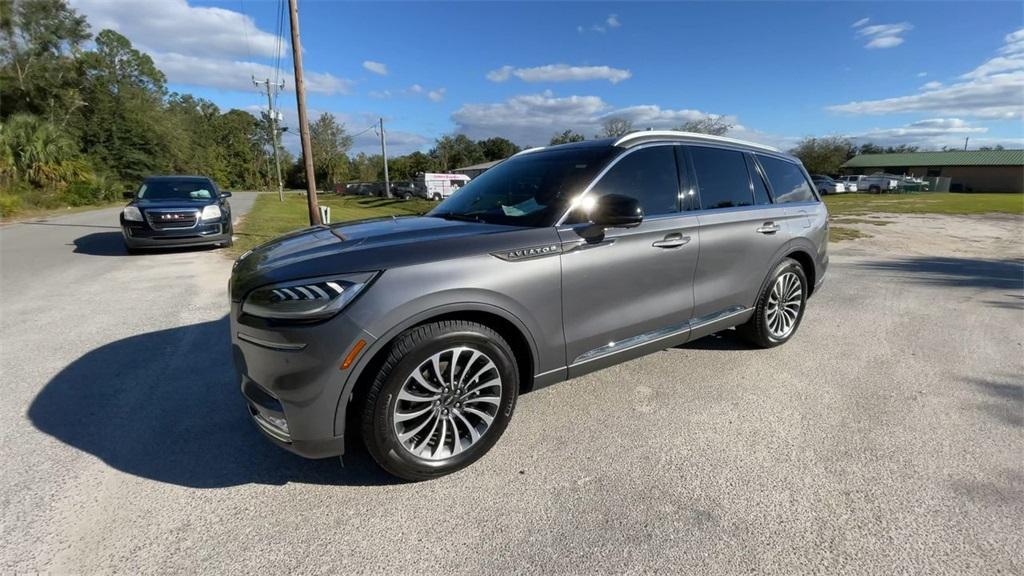 used 2021 Lincoln Aviator car, priced at $36,995