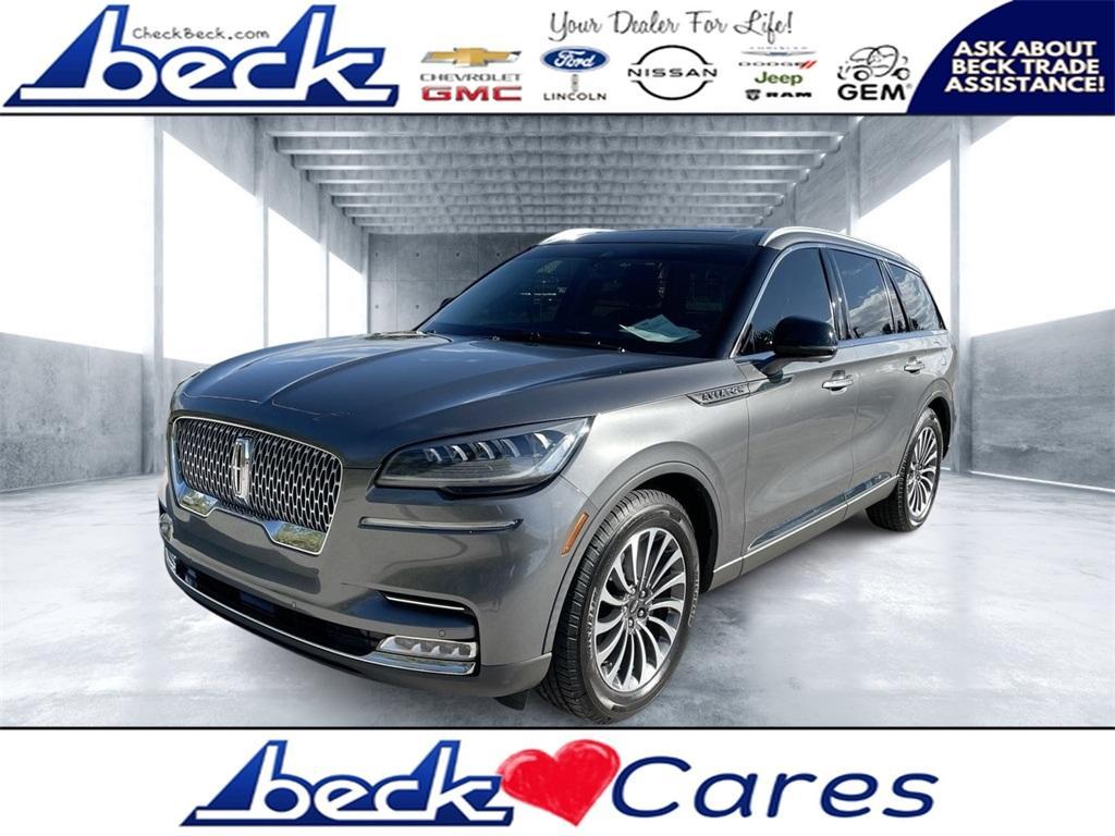 used 2021 Lincoln Aviator car, priced at $35,257