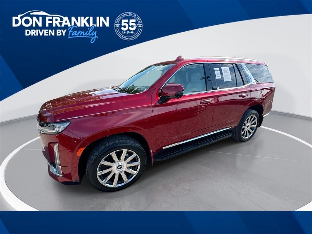 used 2023 Cadillac Escalade car, priced at $87,468
