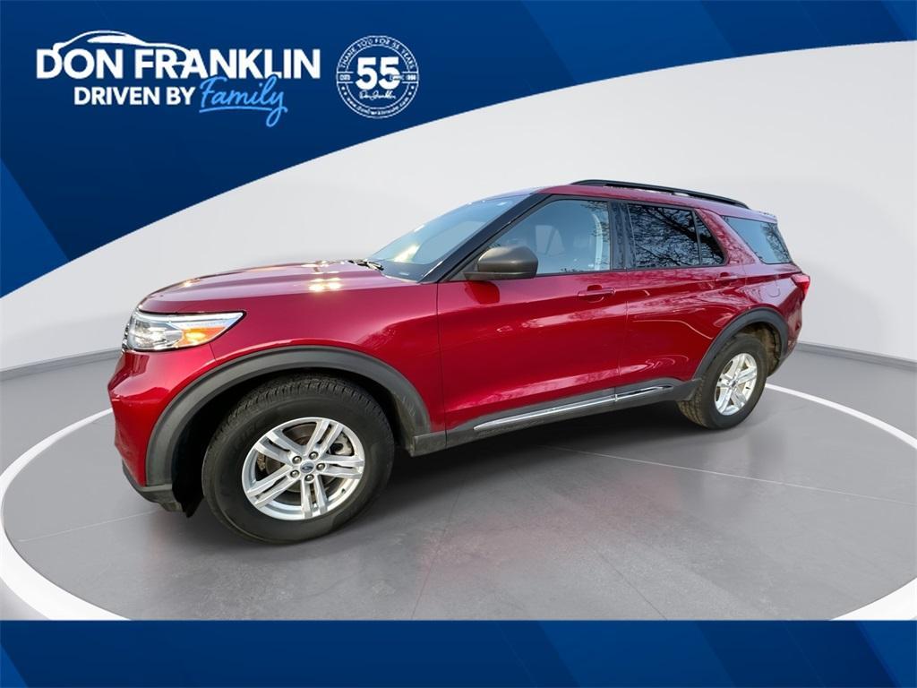 used 2021 Ford Explorer car, priced at $26,900