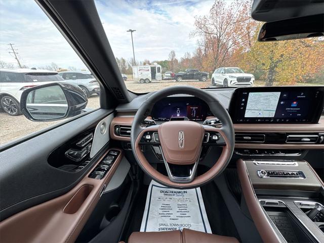 new 2025 Lincoln Aviator car, priced at $78,200