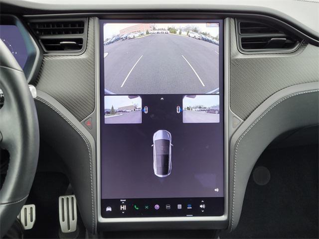 used 2020 Tesla Model X car, priced at $42,999