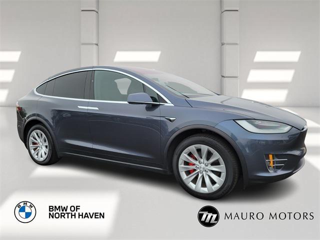 used 2020 Tesla Model X car, priced at $42,999