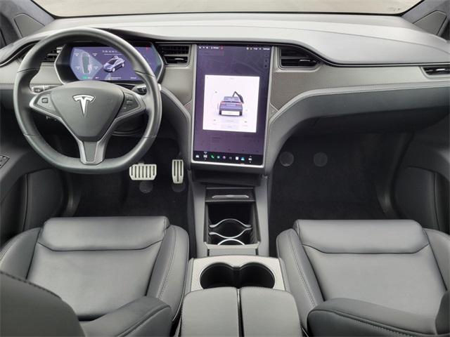 used 2020 Tesla Model X car, priced at $42,999