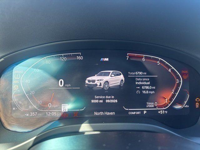 used 2024 BMW X3 car, priced at $47,497