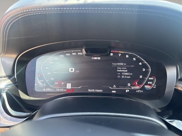 used 2022 BMW M5 car, priced at $83,997