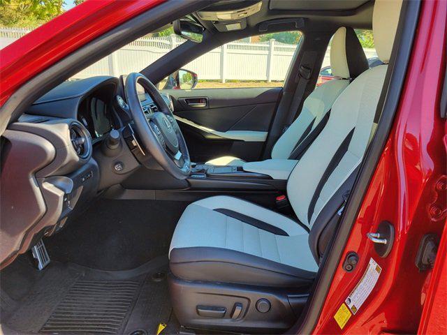 used 2024 Lexus IS 350 car, priced at $44,497