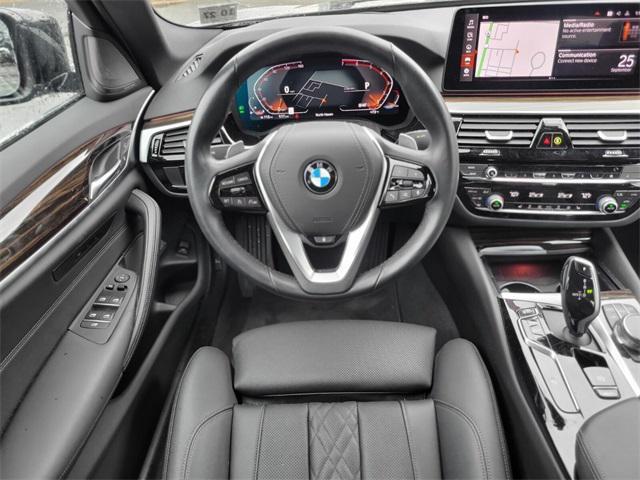 used 2022 BMW 530 car, priced at $37,497