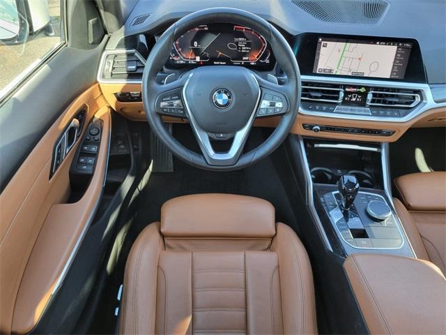 used 2021 BMW 330 car, priced at $32,991