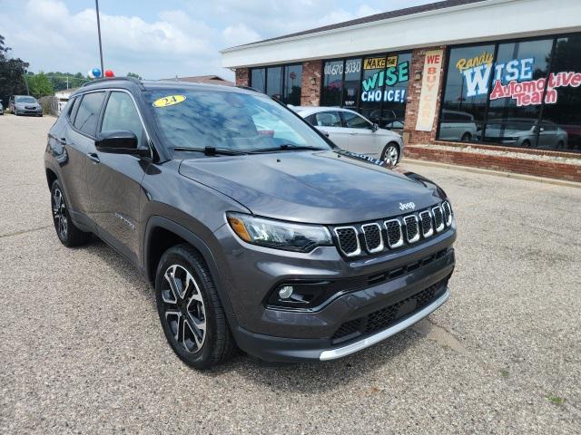 used 2024 Jeep Compass car, priced at $26,193