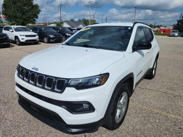 used 2023 Jeep Compass car, priced at $21,909