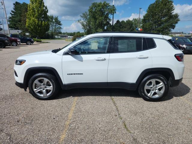 used 2023 Jeep Compass car, priced at $21,909