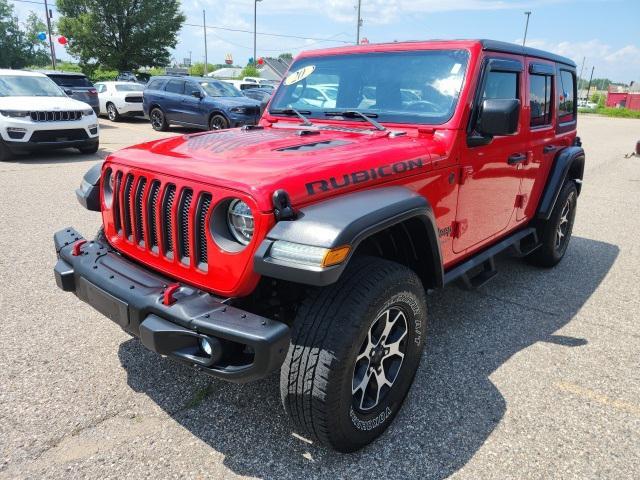 used 2020 Jeep Wrangler Unlimited car, priced at $34,255