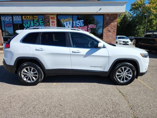 used 2021 Jeep Cherokee car, priced at $23,896