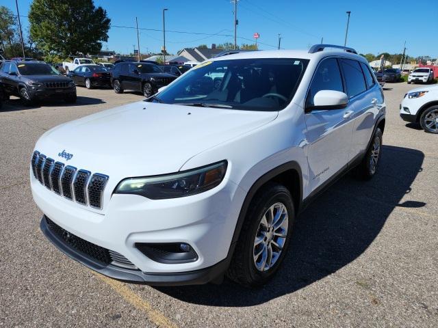 used 2021 Jeep Cherokee car, priced at $23,896