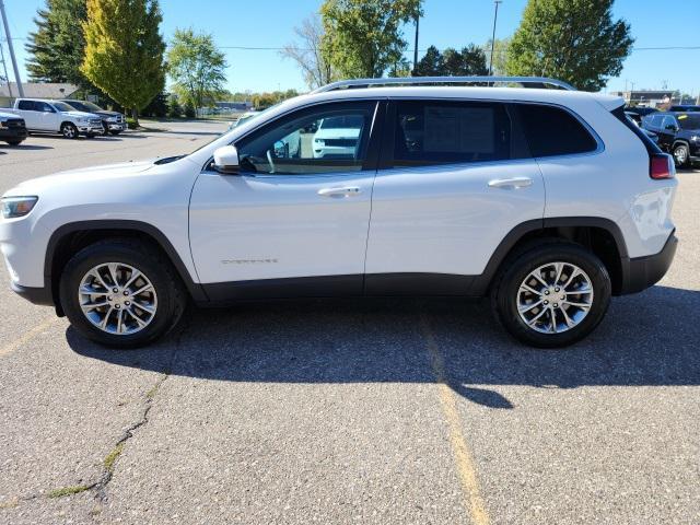 used 2021 Jeep Cherokee car, priced at $23,896