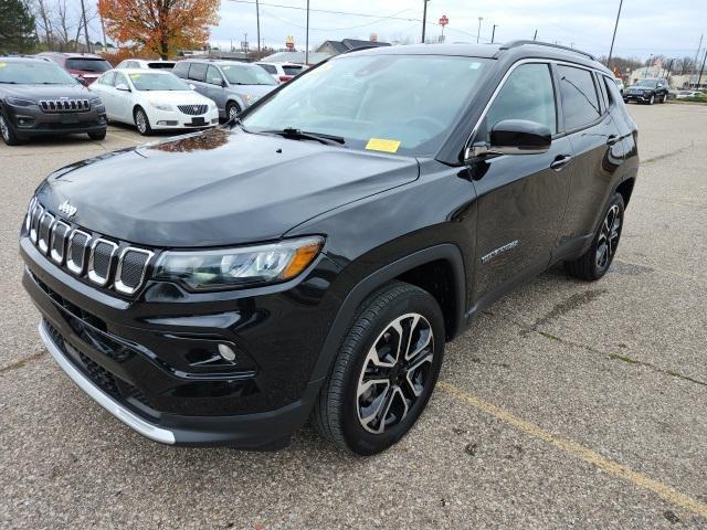 used 2022 Jeep Compass car, priced at $23,498