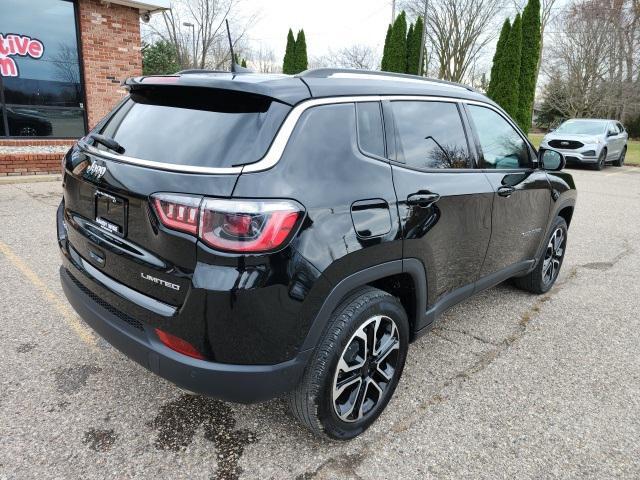 used 2022 Jeep Compass car, priced at $23,498