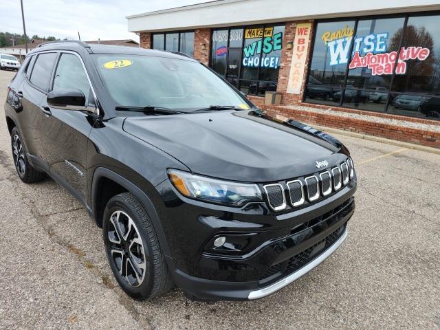 used 2022 Jeep Compass car, priced at $23,498