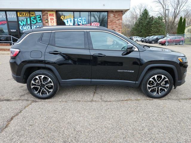 used 2022 Jeep Compass car, priced at $23,498