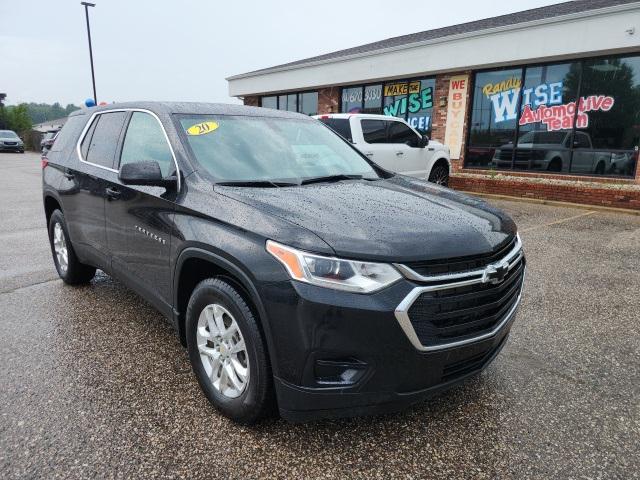 used 2020 Chevrolet Traverse car, priced at $17,516