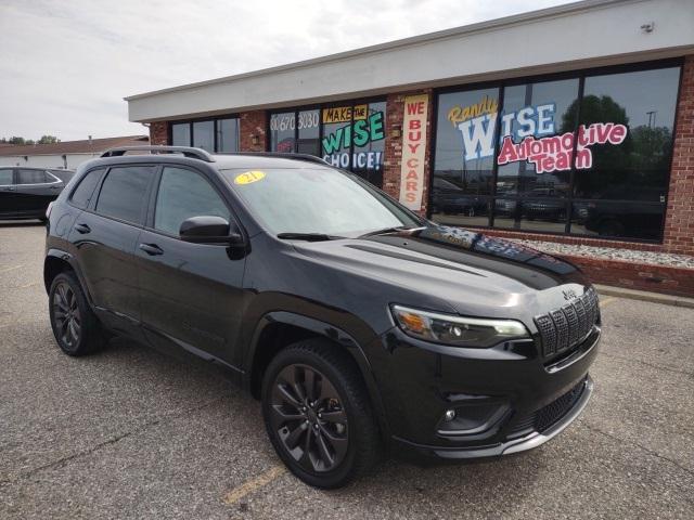 used 2021 Jeep Cherokee car, priced at $27,214