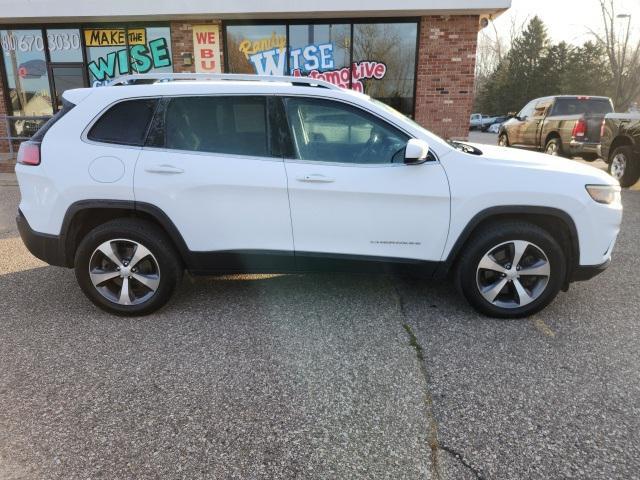 used 2020 Jeep Cherokee car, priced at $17,653