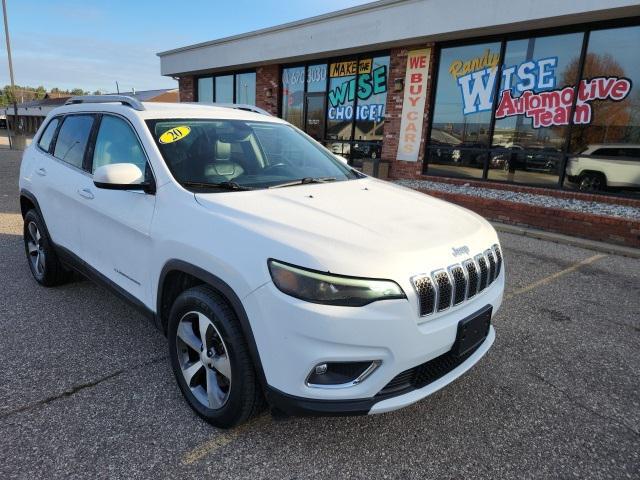 used 2020 Jeep Cherokee car, priced at $17,653