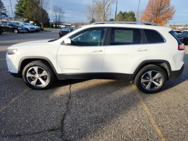 used 2020 Jeep Cherokee car, priced at $17,653