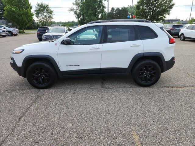 used 2017 Jeep Cherokee car, priced at $17,326