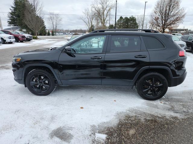 used 2021 Jeep Cherokee car, priced at $15,913