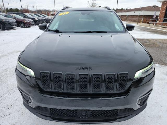 used 2021 Jeep Cherokee car, priced at $15,913